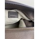 Loewe Small Puzzle Bag In Dark Taupe Grained Calfskin