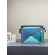 Loewe Small Puzzle Bag In Blue/Blueberry/Lilas Calfskin