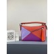 Loewe Small Puzzle Bag In Grapefruit/Mauve/Lilas Calfskin