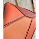 Loewe Small Puzzle Bag In Tan/Orange/Camel Calfskin