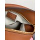 Loewe Small Puzzle Bag In Brown/Pink/Camel Calfskin