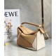 Loewe Puzzle Small Bag In Dune/Warm Desert Calfskin