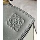 Loewe Puzzle Small Bag In Grey/Cream/White Calfskin