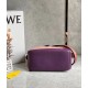 Loewe Puzzle Small Bag In Purple/Caramel/Blossom Calfskin