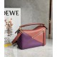 Loewe Puzzle Small Bag In Purple/Caramel/Blossom Calfskin