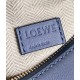 Loewe Puzzle Mini Bag In Atlantic Blue Calfskin Leather