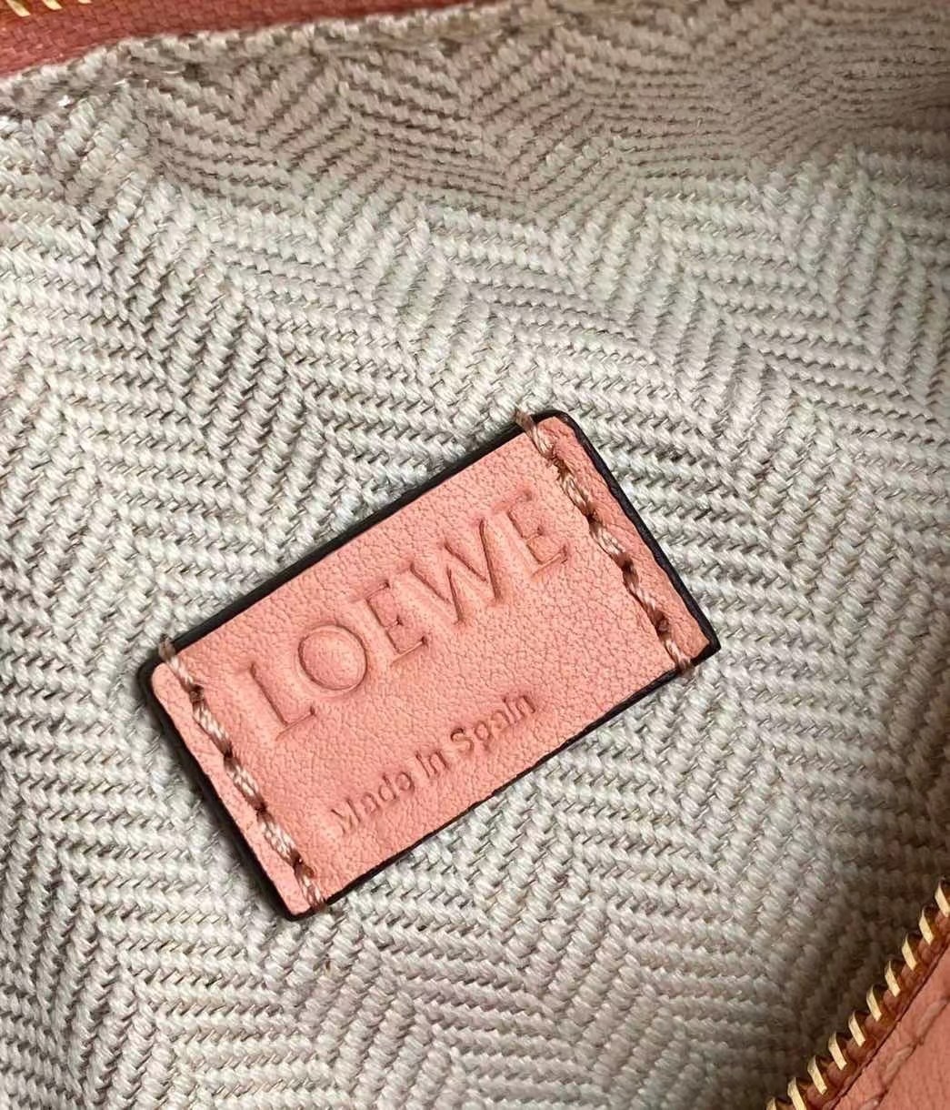 Loewe Puzzle Mini Bag In Blossom Calfskin Leather