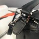 Loewe Mini Puzzle Bag In Black Calfskin Leather