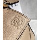 Loewe Puzzle Mini Bag In Sandy Grained Calfskin