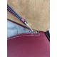 Loewe Large Puzzle Bag In Bordeaux Calfskin