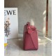 Loewe Puzzle Small Bag In Plumrose Satin Calfskin