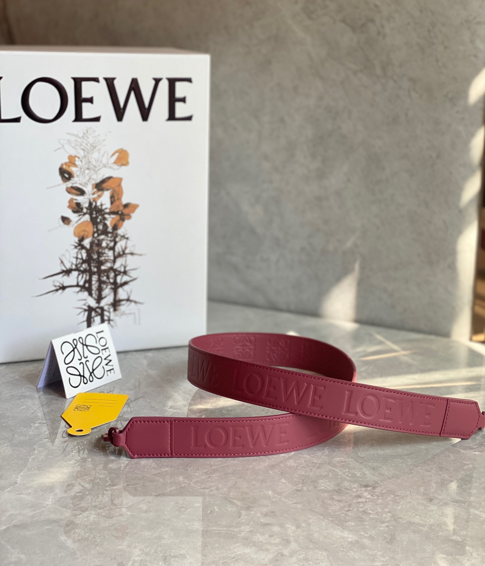 Loewe Puzzle Small Bag In Plumrose Satin Calfskin