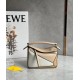 Loewe Puzzle Mini Bag In White/Warm Desert Calfskin