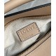 Loewe Puzzle Small Bag in Multicolour Warm Desert and White Calfskin