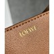 Loewe Mini Puzzle Fold Tote Bag in Tan Calfskin