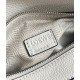 Loewe Puzzle Mini Bag In White Grained Calfskin