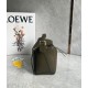 Loewe Puzzle Small Bag In Dark Green Classic Calfskin