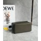 Loewe Puzzle Small Bag In Dark Green Classic Calfskin