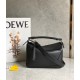 Loewe Puzzle Small Bag In Noir Classic Calfskin