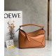 Loewe Puzzle Small Bag In Tan Classic Calfskin