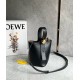 Loewe Mini Pebble Bucket Bag in Black Calfskin