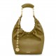 Loewe Small Squeeze Bag in Olive Nappa Lambskin