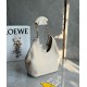 Loewe Small Squeeze Bag in White Nappa Lambskin