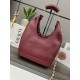 Loewe Medium Squeeze Bag in Bordeaux Nappa Lambskin