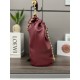 Loewe Medium Squeeze Bag in Bordeaux Nappa Lambskin