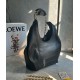 Loewe Medium Squeeze Bag in Black Nappa Lambskin