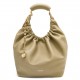 Loewe Medium Squeeze Bag in Clay Green Nappa Lambskin