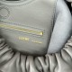 Loewe Medium Squeeze Bag in Grey Nappa Lambskin