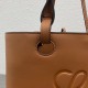 Loewe Small Anagram Tote In Brown Classic Calfskin