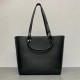 Loewe Small Anagram Tote In Black Classic Calfskin