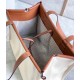 Loewe Medium Cushion Tote In Canvas and Calfskin