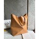 Loewe Large Puzzle Fold Tote Bag in Tan Calfskin