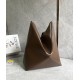 Loewe Large Puzzle Fold Tote Bag in Umber Calfskin