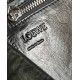 Loewe Fold Shopper Bag in Black Paper Calfskin