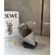 Loewe Mini Puzzle Fold Tote Bag in Grey/Dark Grey Calfskin