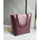 Loewe Medium Puzzle Fold Tote Bag in Bordeaux Calfskin