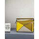 Loewe Small Puzzle Bag In Ochre/Yellow/Beige Calfskin