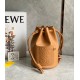 Loewe Small Sailor Bucket Bag In Brown Nappa Leather