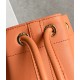 Loewe Small Sailor Bucket Bag In Orange Nappa Leather