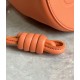 Loewe Small Sailor Bucket Bag In Orange Nappa Leather