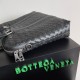 Bottega Veneta Large Briefcase In Black Intrecciato Calfskin