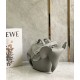 Loewe Large Elephant Bag in Grey Calfskin