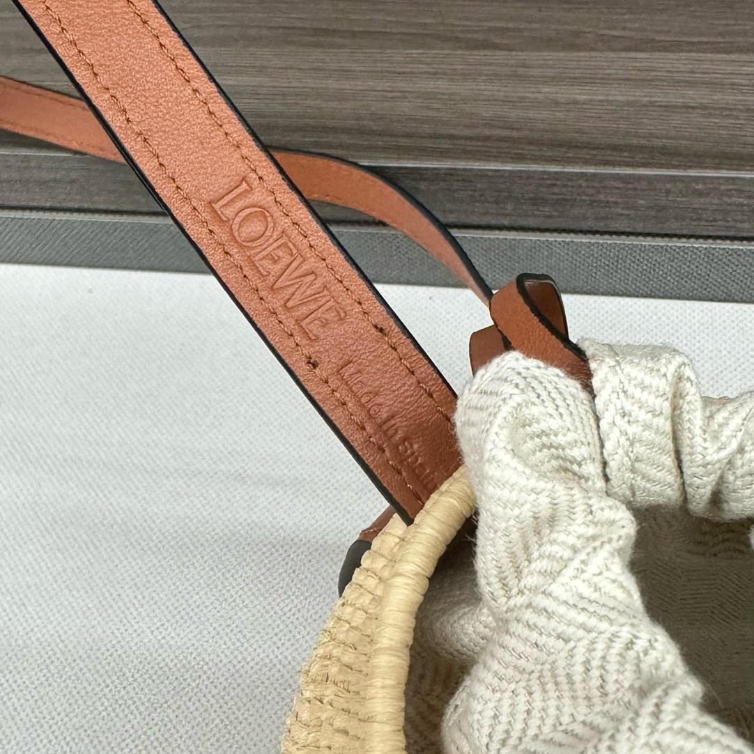 Loewe x Paula’s Ibiza Raffia Beehive Basket Bag