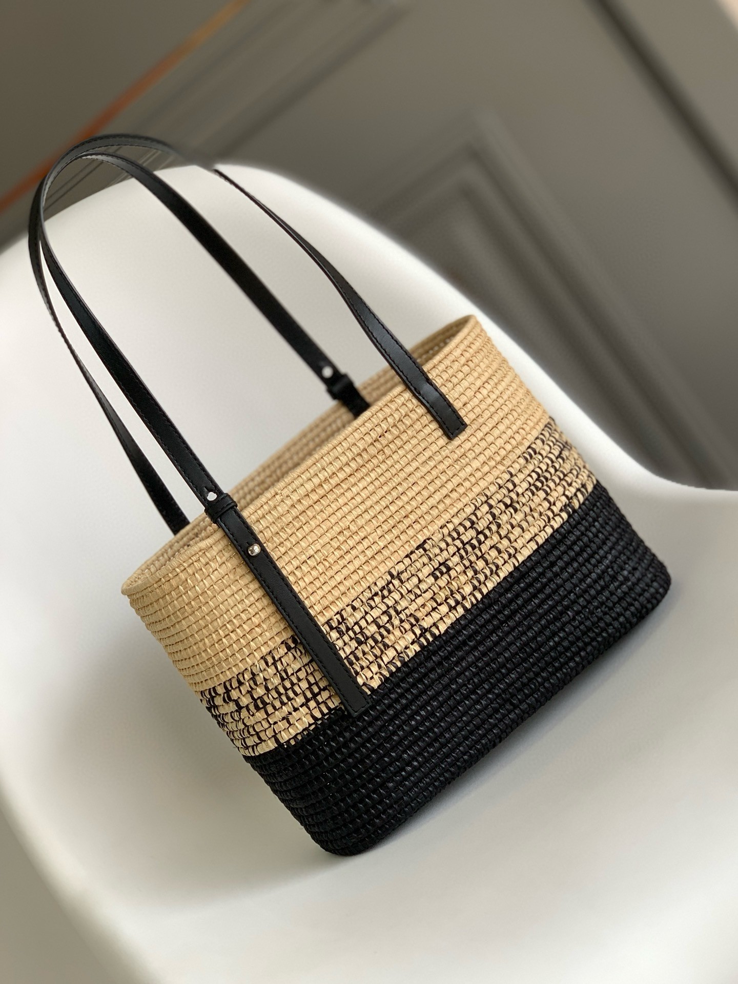 Loewe x Paula's Ibiza Small Square Degrade Basket Bag