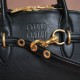 Miu Miu Aventure Medium Top-handle Bag in Black Nappa Leather