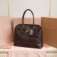 Miu Miu Aventure Large Shopper Bag in Briarwood Nappa Leather